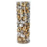 Tube 120 bolducs 10 m x 7 mm or/argent - Clairefontaine