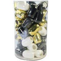 Mini-tube 60 bolducs Noël chic 10 m x 7 mm - Image principale