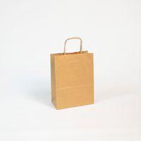 Paquet de 25 sacs kraft vergé 100g, 16x8x21cm brun - Image principale