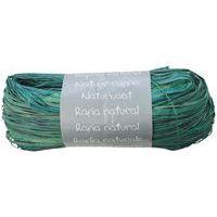 Pelote raphia naturel 50g, Turquoise - Image principale