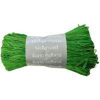 Pelote raphia naturel 50g, Vert empire - Image principale