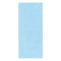 Sachet 6 feuilles papier de soie 50x70 cm bleu ciel - Image 2