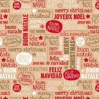 Rouleau kraft brut 70g, 50x0,70m Mots de Noël thumbnail image 3