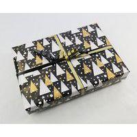 Rouleau papier cadeau 60g, 50x0,70m Sapin fond noir thumbnail image 2