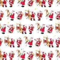 Rouleau papier cadeau 60g, 50x0,70m Santa - Image 2