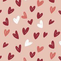 Rouleau papier cadeau 60g, 50x0,70m Coeurs thumbnail image 2