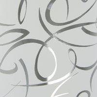 Rouleau papier cadeau 80g 50x0,70m Arabesques argentées - Image 2