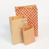 Sachet de 50 pochettes kraft, 15x31+6cm, Etoiles - Image 2