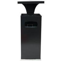 Cendrier et poubelle usage intérieur et extérieur 38 L - gris - Image 2