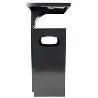 Cendrier et poubelle usage intérieur et extérieur 38 L - gris - Image 3