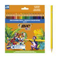 Etui 24 crayons de couleurs Smooth - Bic