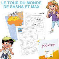 Le tour du monde de Sasha et Max  CM1 - Image principale