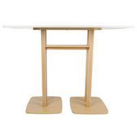 Table de réunion haute Woody 6 personnes plateau uni - Manutan Expert thumbnail image 2
