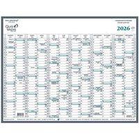 Calendrier mural Manager - 55x43cm - 12 mois - 2026 - Quo Vadis