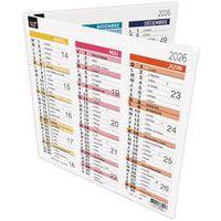 Calendrier origami Arc en ciel 12 mois - 26x13cm - 2026 - Quo Vadis