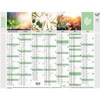 Calendrier banque Equology - 27x21 cm - 2026 - 14 mois - Quo Vadis