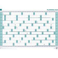 Calendrier planning annuel - 90x63 cm - 12 mois - 2026 - Quo Vadis