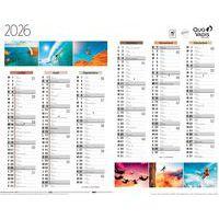 Calendrier 2025 12 mois Sport Fantaisie - 43x33,5cm - Image 2