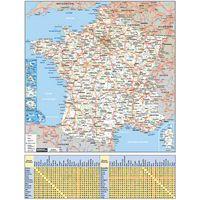 Lot de 10 Calendrier annuel vertical fr arc en ciel par 10 - 43x55cm - Image 2