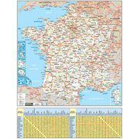 Lot de 10 Calendrier annuel vertical fr bleu par 10 - 43x55cm thumbnail image 2