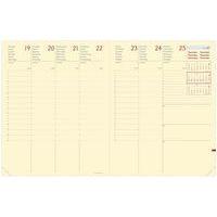 Agenda 2025 PRESIDENT Prestige Silk noir Elast Semainier - Image 2