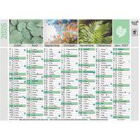 Lot de 10 Calendrier 2025 BANQUE 18X13,5 Equology par 10 thumbnail image 2