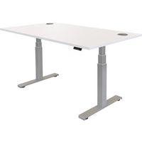Bureau réglable en hauteur Cambio - Piètement gris - Fellowes - Image principale