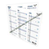 Lot de 10 Calendrier origami 13 fr par 10 - 26x13cm - Image 2