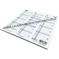Lot de 10 Calendrier origami 13 fr par 10 - 26x13cm - Image principale