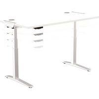 Bureau réglable en hauteur Levado - Piètement gris - Fellowes thumbnail image 4