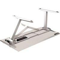 Bureau réglable Levado -Piètement gris Plateau 160cm Gris - Image 2