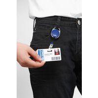 10 Enrouleurs Style pour badges Bleu thumbnail image 2