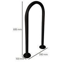 Support cycle individuel noir - Image 4