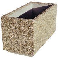 Jardinière béton rectangulaire - Manutan Expert