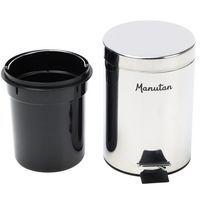 Poubelle sanitaire Inox à pédale Manutan - Manutan Expert thumbnail image 6
