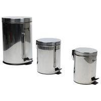 Poubelle sanitaire Inox à pédale Manutan - Manutan Expert thumbnail image 4