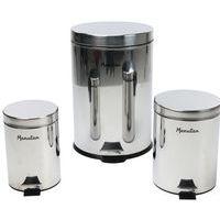 Poubelle sanitaire Inox à pédale Manutan - Manutan Expert - Image 5