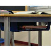 Lot de 10 casiers scolaires polypropylène bleus thumbnail image 2