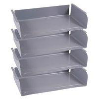 Lot de 4 casiers pour table Gange - Lem et Tage gris thumbnail image 3