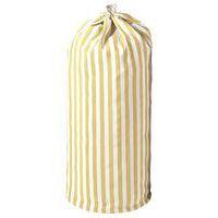 Sac à linge forme marin à fond rond - Modèle 805 - Rayé blanc jaune - Image principale