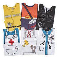 Tablier de jeu de role - 6 pièces de métiers divers - Hope Education