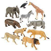 Animaux de la savane - 10 figurines - Hope Education