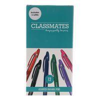 Stylo roller effaçable - Assortiment de 6 couleurs - Classmates