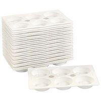 Palette de peinture - 6 compartiments empilables - Classmates - Lot de 24 - Image 2