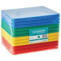 Mini plateau en plastique résistant - Lot de 12 assortis - Classmates - Image 2