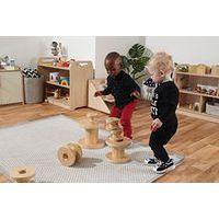 Rouleaux en bois - Lot de 8 - Jeu libre et éducatif - Hope Education thumbnail image 4