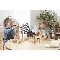 Bloc de construction en bois - 52 Pièces assorties - Hope Education - Image 2