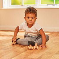 Véhicule en bois - 3 pièces : Bus, Voiture, Camion - Hope Education - Image 3