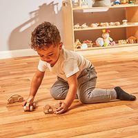 Véhicule en bois - 3 pièces : Bus, Voiture, Camion - Hope Education - Image 4