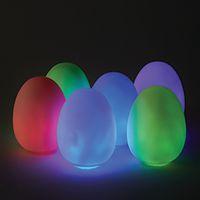 Oeuf lumineux de couleur changeante - LDA - Lot de 6 thumbnail image 2
